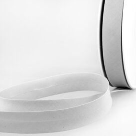 Biais katoen - lichtgrijs 130