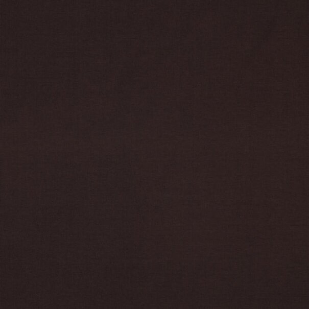 Katoentricot - chocoladebruin