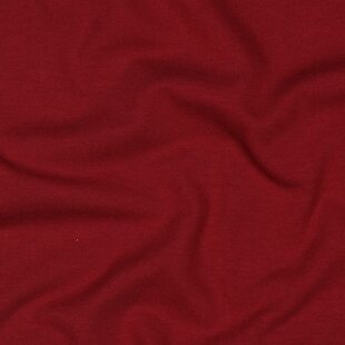 Katoentricot - donkerrood