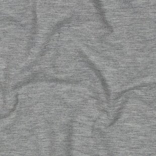 Katoentricot - grijs gemeleerd