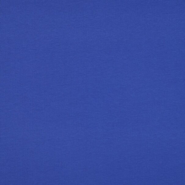 Katoentricot - kobalt