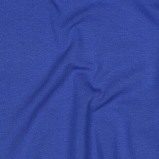 Katoentricot - kobalt