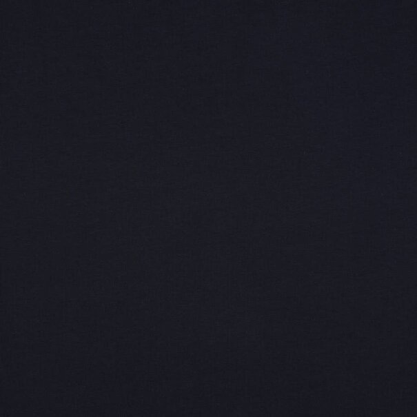 Katoentricot - navy