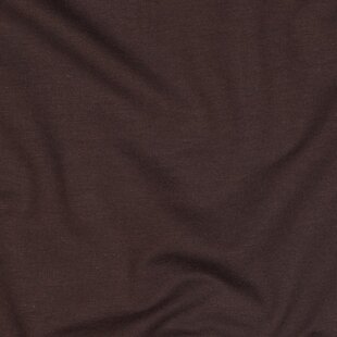 French terry GOTS - donkerbruin