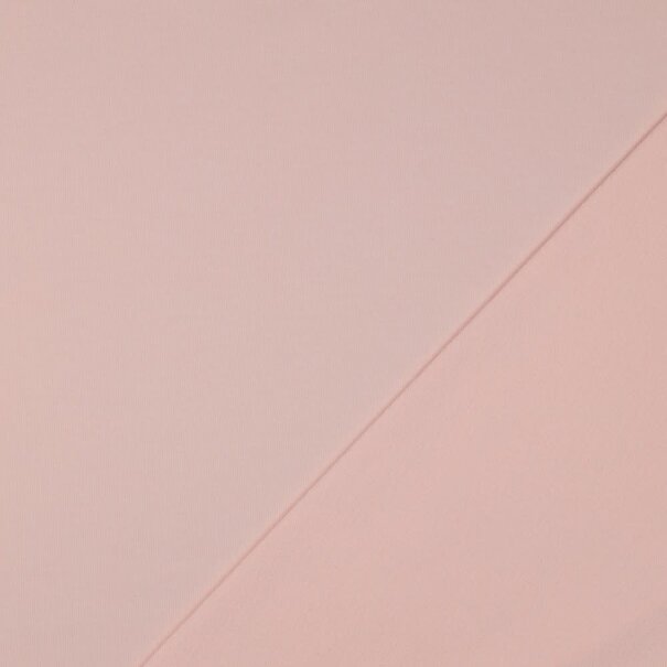 French terry GOTS - licht roze