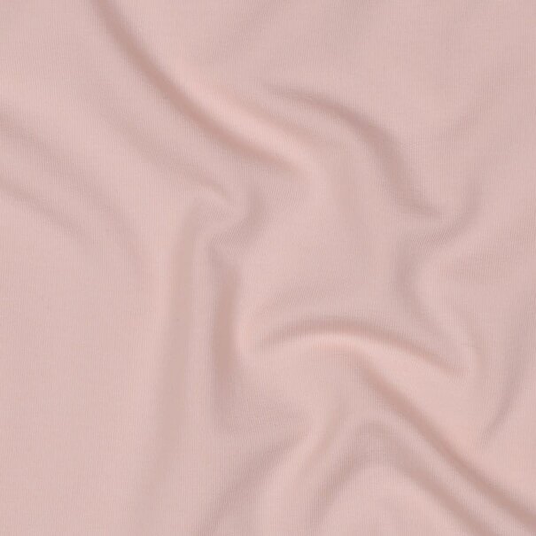 French terry GOTS - licht roze