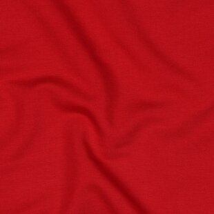 French terry GOTS - rood