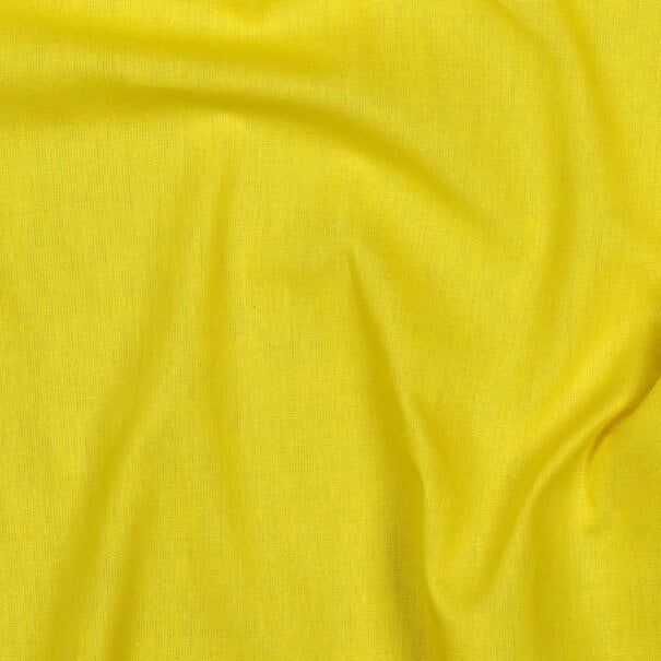 Popeline - citroengeel