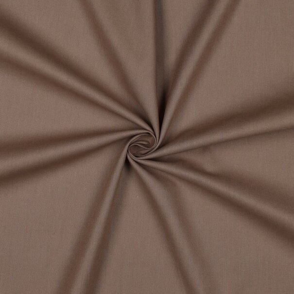 Popeline - taupe
