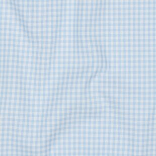 Vichy katoen - lichtblauw