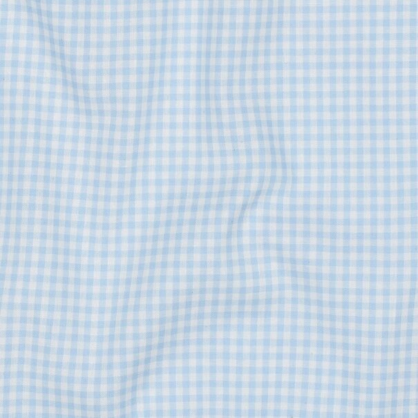 Vichy katoen - lichtblauw