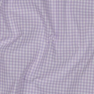 Vichy katoen - lila