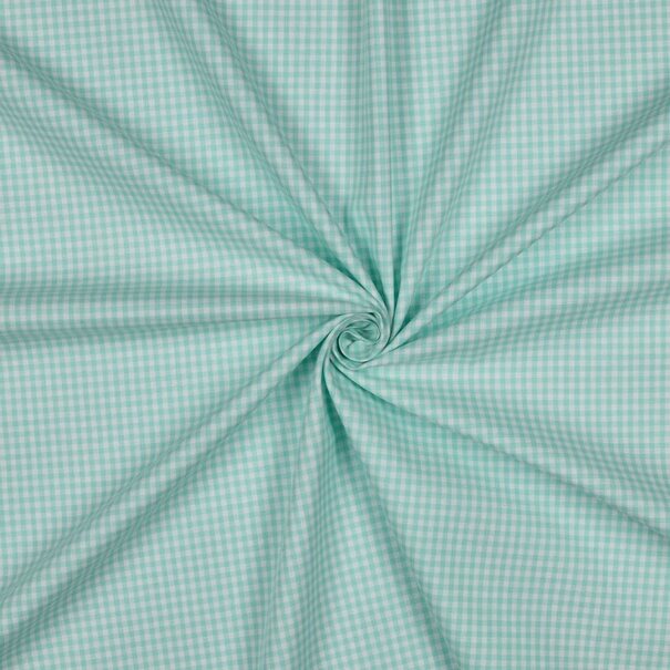 Vichy katoen - mint