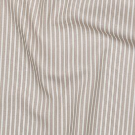 Streep katoen - beige