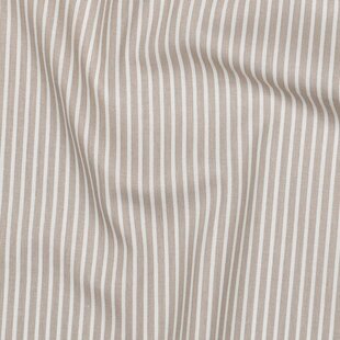 Streep katoen - beige
