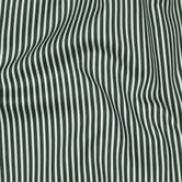 Streep katoen - donkergroen