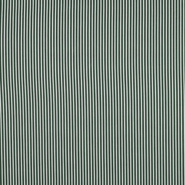 Streep katoen - donkergroen