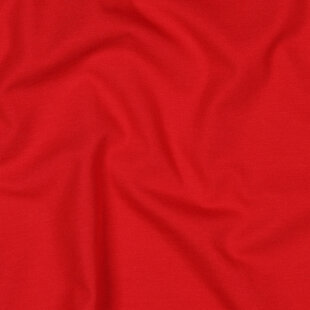 Katoentricot - rood