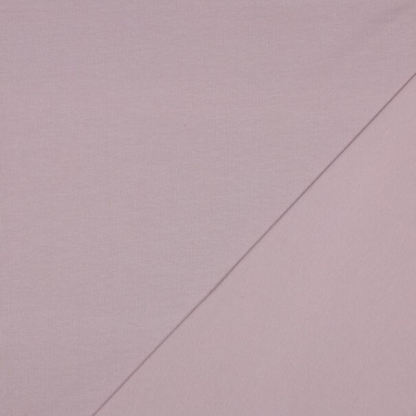 Katoentricot - donker poeder