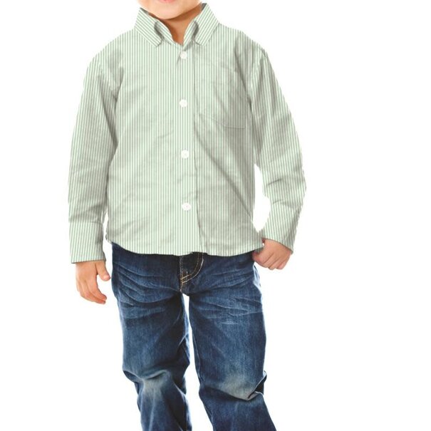 Streep katoen - zwart