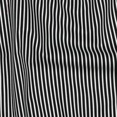 Streep katoen - zwart