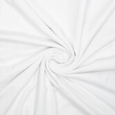 Puur katoenen tricot - wit