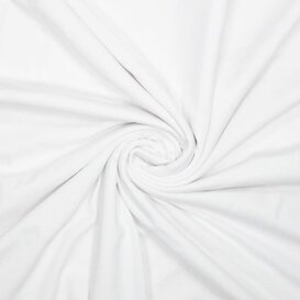 Puur katoen tricot - wit