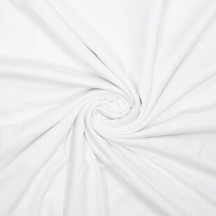 Puur katoenen tricot - wit