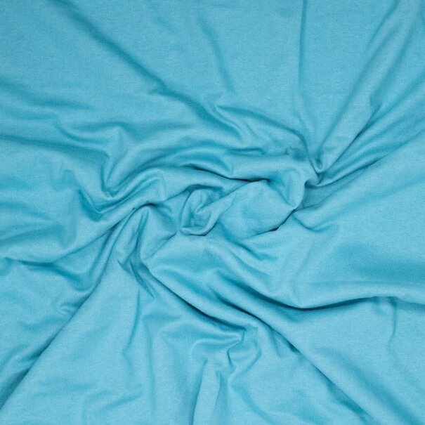 Puur katoenen tricot - delphinium