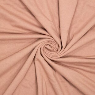 Puur katoenen tricot - mokka