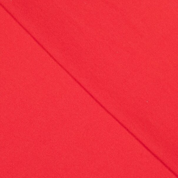 Puur katoenen tricot - tomaat