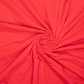 Puur katoenen tricot - tomaat