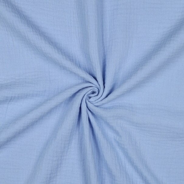 Double gauze - lichtblauw