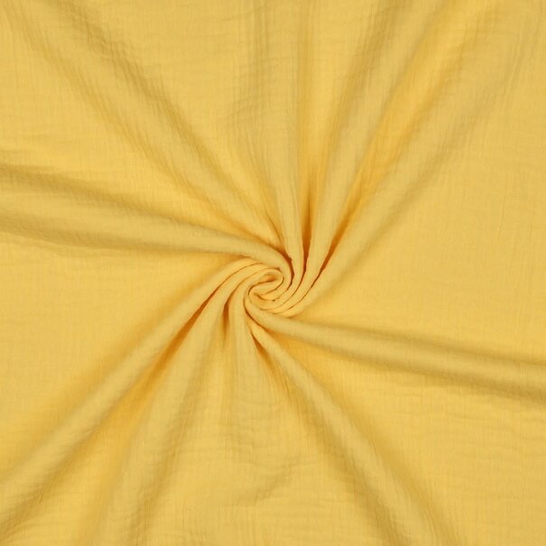Double gauze - pastel geel