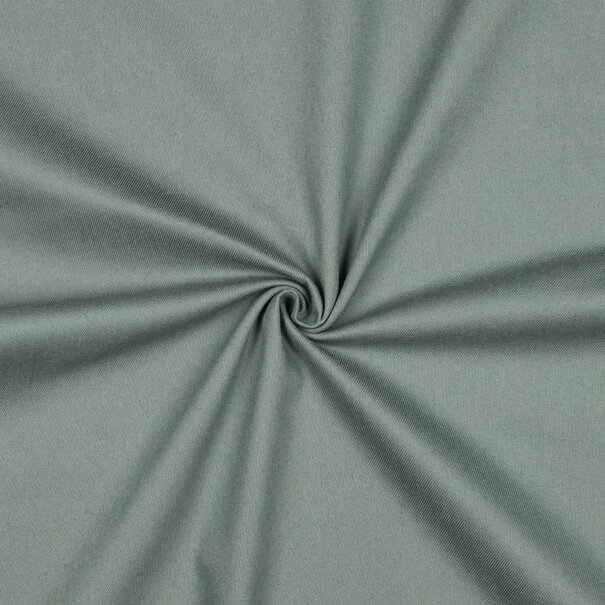 Jeans stretch - vergrijsd groen