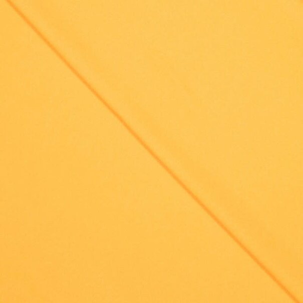 Stretchkatoen peach finish - oranje