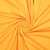 Stretchkatoen peach finish - oranje