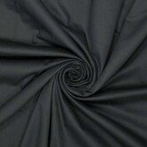 Stretchkatoen peach finish - zwart
