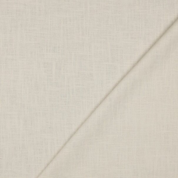 Gewassen linnen - beige