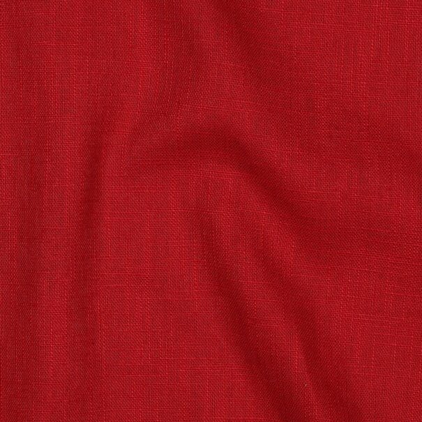 Gewassen linnen - donkerrood