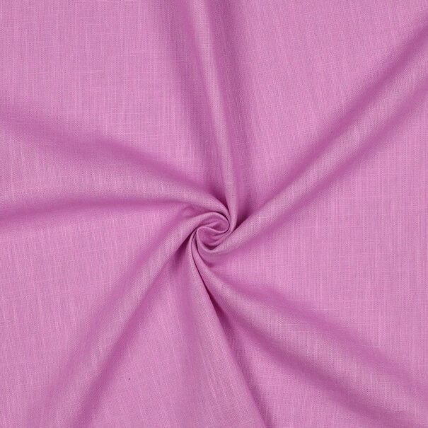 Gewassen linnen - roze
