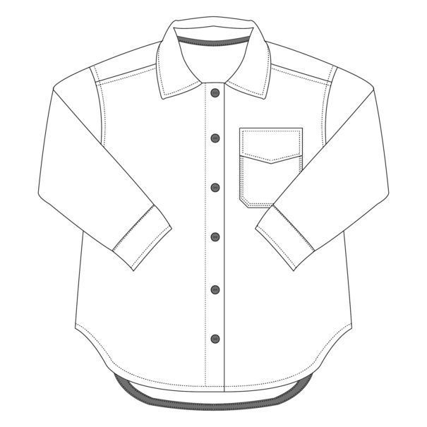 Bel'Etoile Bel'etoile - Indy shacket (32-50)