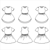 Bel'etoile - Lotus jurk (80-164)