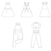 Bel'etoile -  Willa jumpsuit en jurk (80-164)