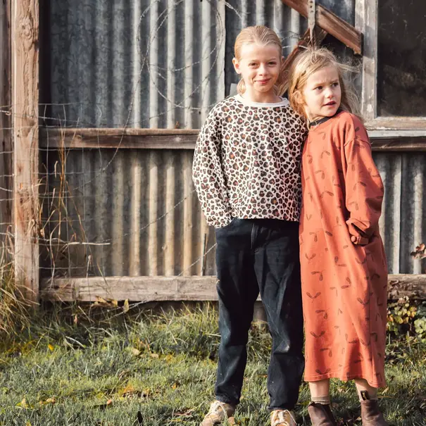 Wisj Wisj - Rafi shirt & jurk kids