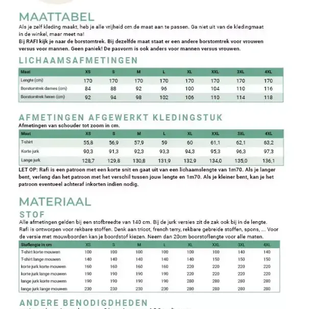 Wisj Wisj - Rafi shirt & jurk volwassen