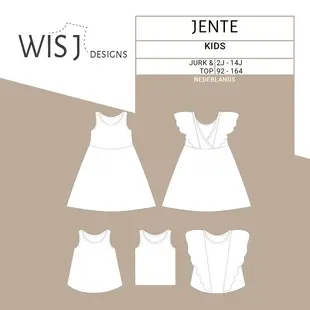 Wisj - Jente top/jurk