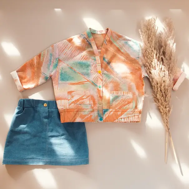 Wisj Wisj - Kjell cardigan (12m-14j)