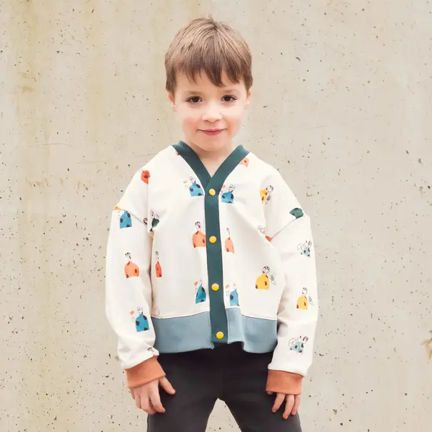 Wisj Wisj - Kjell cardigan (12m-14j)