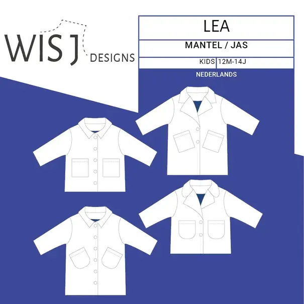 Wisj Wisj - Lea mantel (12m-14j)